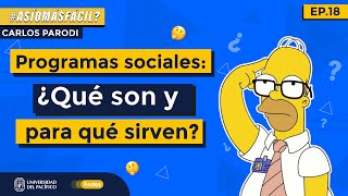 PROGRAMAS SOCIALES ▶ ¿Qué son y para qué sirven 🇵🇪 AsíoMásFácil [upl. by Laverna]