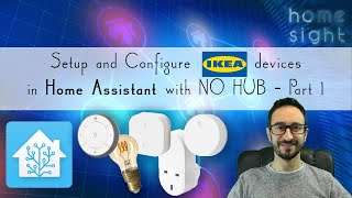 Home Assistant how to setup with IKEA Zigbee Devices TRADFRI and SYMFONISK and Zigbee2MQTT Part1 [upl. by Schulze]