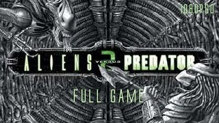 Aliens versus Predator 2 PC 2001  Full Game 1080p60 HD Walkthrough  No Commentary [upl. by Baalbeer]