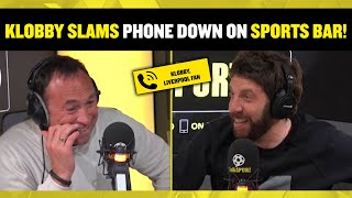 Klobby SLAMS THE PHONE down on Andy Goldstein amp Jason Cundy LIVE on The Sports Bar 🤣 [upl. by Ehrlich]