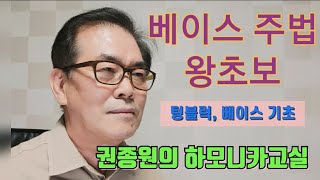 권종원의 하모니카 교실  베이스 주법의 기초 [upl. by Landon]