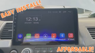 Installing a Touch Screen Radio on a 2008 Honda Civic [upl. by Loredo]