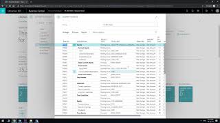 Dynamics 365 Business Central  How View or update Balance Sheet via Account Schedules [upl. by Eidorb497]