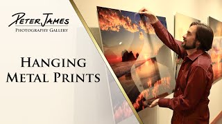 HANGING METAL PRINTS  Step by Step HowTo [upl. by Hartnett935]