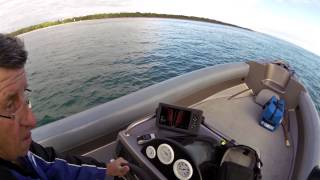 Garmin echomap 75SV on the water test [upl. by Katlaps]