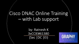 Cisco DNAC Day01  Full Course Graphy [upl. by Steward]