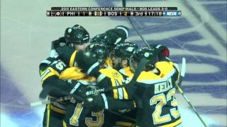 BruinsFlyers Game 4 2011 Highlights 5611 1080p HD [upl. by Yarahs733]