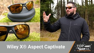 Sluneční brýle Aspect Captivate Wiley X® Vkusné a účelné Rigad [upl. by Sholom]