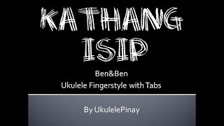 Kathang Isip  ukulele fingerstyle  TABS [upl. by Dwyer]