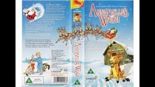 UK VHS Start amp End Annabelles Wish 1999 V1 [upl. by Hocker914]