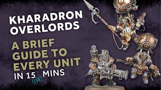 A Brief Guide To Every Kharadron Overlords Unit In 15 Minutes [upl. by Aehtrod]