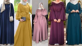 Modern Abaya Designs And Colours for Muslim girls  Abaya designs 2023 [upl. by Ileak]