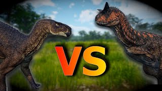 MATCHUP GUIDE Carnotaurus VS Tenontosaurus in The Isle EVRIMA [upl. by Ares]