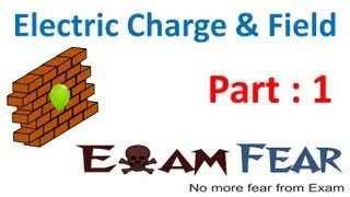 Electric Charges amp Fields 1  CBSE Class 12 Physics Chapter 1 [upl. by Enitsirt]