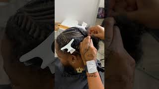 Freestyle Men Braids ‼️‼️ GoldenHeiress Freestylebraids MenBraids [upl. by Marrilee]