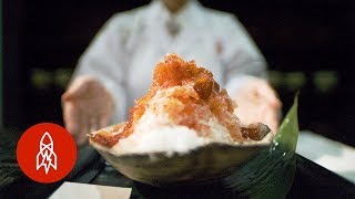 In Japan Shaved Ice Goes Gourmet [upl. by Henry317]