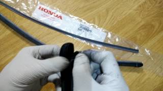 How to Honda Odyssey 20142015 OEM Front Wiper Blade Replacement [upl. by Assele729]