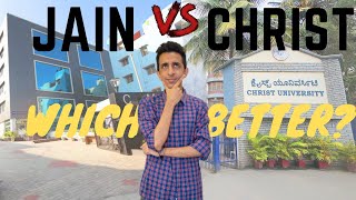 Jain University vs Christ University  Which is Better [upl. by Cummine]