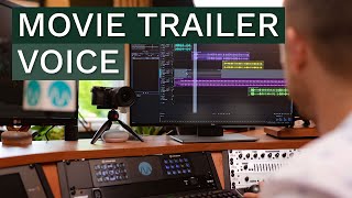 How to Make a Movie Trailer Voice Effect [upl. by Barlow123]