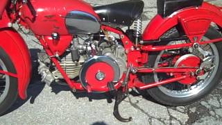 1950s Moto Guzzi Falcone Classic Motorcycle [upl. by Grube997]