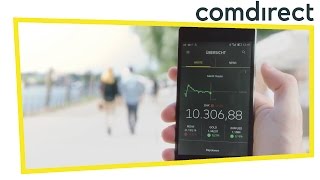 comdirect trading App Einfach Überall Handeln  comdirect [upl. by Hungarian]