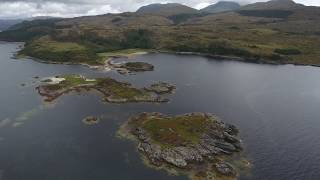 West Highlands of Scotland from Kyleakin to Sandaig [upl. by Aciruam78]