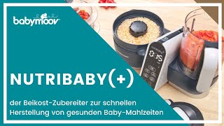 Nutribaby – der BeikostZubereiter zur schnellen Herstellung von gesunden BabyMahlzeiten [upl. by Earvin]