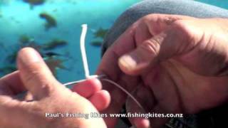 Tying Eyeless Fish Hooks [upl. by Weywadt422]