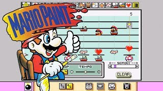 Making Music With Mario Paint [upl. by Dhiren]