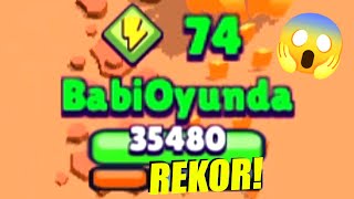 YENİ TÜRKİYE REKORU 75 YÜK  Brawl Stars Alaşağı [upl. by Smukler758]