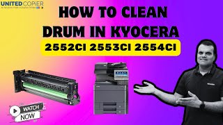 Fix Kyocera 2552ci 2553ci 2554ci Print Quality Issues Clean Your Drum  Easy StepbyStep Guide [upl. by Chace431]