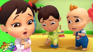 Boo Boo Song  Baby Got A Boo  Nursery Rhymes and Children Songs  Kids Rhymes With boom Buddies [upl. by Nilya260]