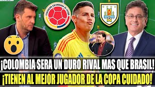 ¡METEN MIEDO PRENSA URUGUAYA PREOCUPADA POR EL NIVEL DE COLOMBIA PROXIMO RIVAL EN LA COPA AMERICA [upl. by Constancy963]