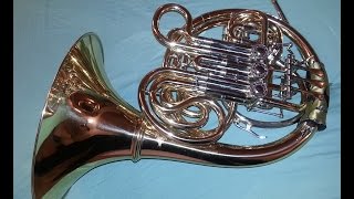 Unboxing  Waldhorn  French Horn  Thomann HR301G [upl. by Franek]