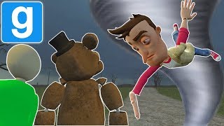 SAVING OB AND SPY FROM THE TEXAS TORNADO  Funny Garrys Mod Gameplay [upl. by Niad]