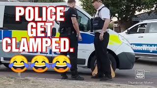 Police Get Clamped by Parking Attendant [upl. by Ide464]