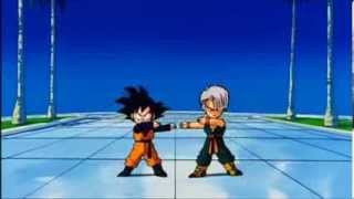 Dragon Ball Z  A fusão de Goten e Trunks Gotenks HD [upl. by Nahtam64]