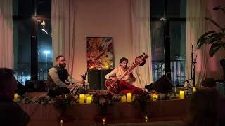 Heartfelt Sitar amp Tabla Performance for Saraswati Puja  Bageshri Kanada Part 2  Arjun K Verma [upl. by Hoopen941]