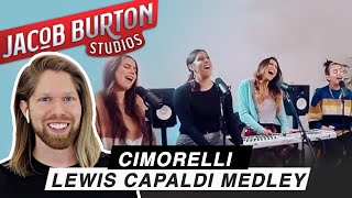 Vocal Coach Reacts to Cimorelli Lewis Capaldi Medley [upl. by Catlee342]