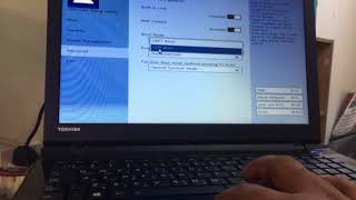 How to install windows 7 from USB Toshiba satellite C55c1667 [upl. by Camden421]