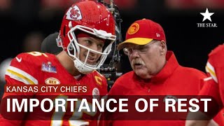 Chiefs Coach Reid On The Importance Of Rest SmithSchusters Role And Rice Injury [upl. by Dumanian]