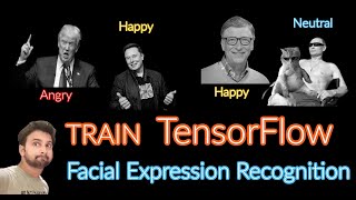 Train your own Neural Network for Facial expression recognition  TensorFlow CNN Keras tutorial [upl. by Trisa]