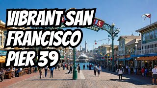 4k Discovering PIER 39 in San Francisco Embarcadero  May 2024 [upl. by Lowe]