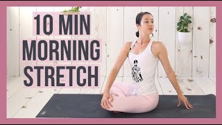 10 min Morning Yoga Stretch for Beginners  Energy Boost Yoga [upl. by Nevai]