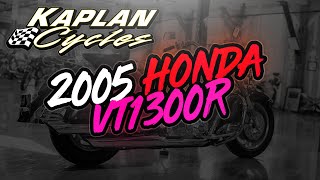 2005 Honda VTX1300R [upl. by Nosidam]