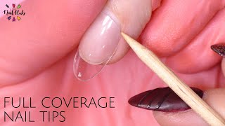 Full Coverage Nail Tip Extensions [upl. by Ande39]