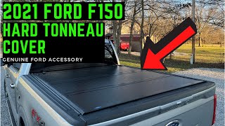 2021 Ford F150 Hard Tonneau Cover by REV  Using Fordpass points [upl. by Alikahs]