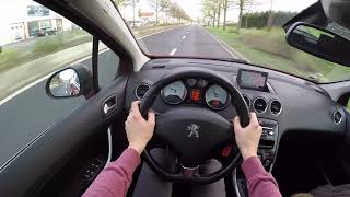 Peugeot 308 16 eHDi 2011  POV Drive [upl. by Meredithe]