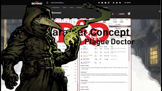 DampD The Plague Doctor  A Character Build [upl. by Aihsele]