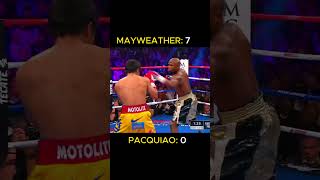 Pacquiao beat Mayweather Last punch did it pacquiao mayweather maypac [upl. by Mitman]